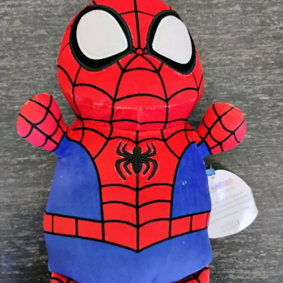 Marvel Spider-Man Toy Bundle Squishmallow Plush + Wall Walker + Spidey Car NWT - Picture 6 of 8